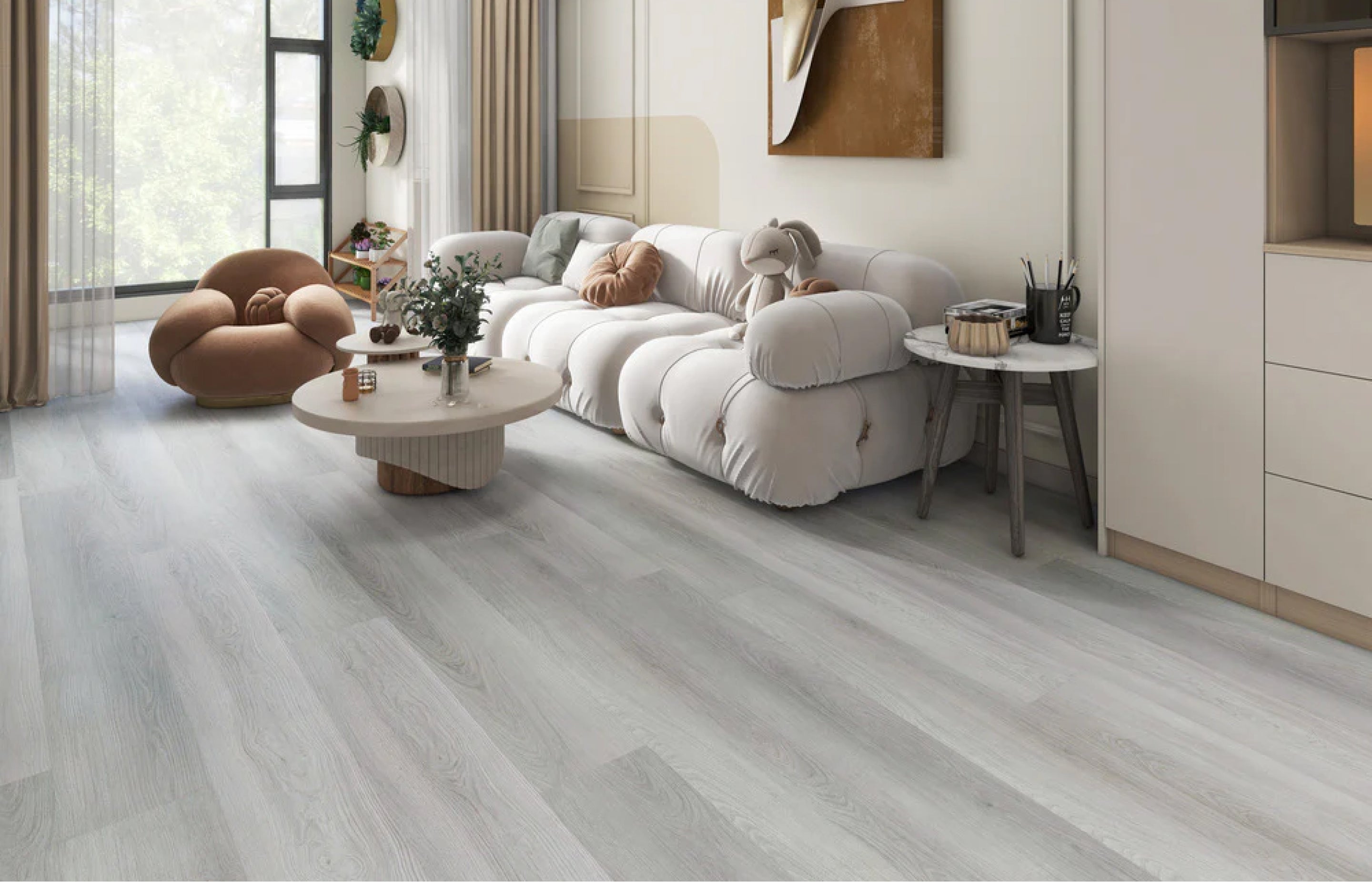 Why Luxury Vinyl SPC Flooring is the Perfect Choice for Oakel City's Kitchens and Bathrooms